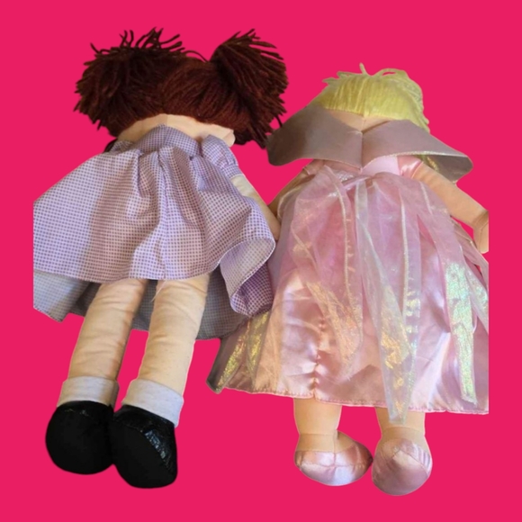 2 Rag dolls, La Bella Ballerina and Sweetie Mine 16 in - Picture 2 of 2
